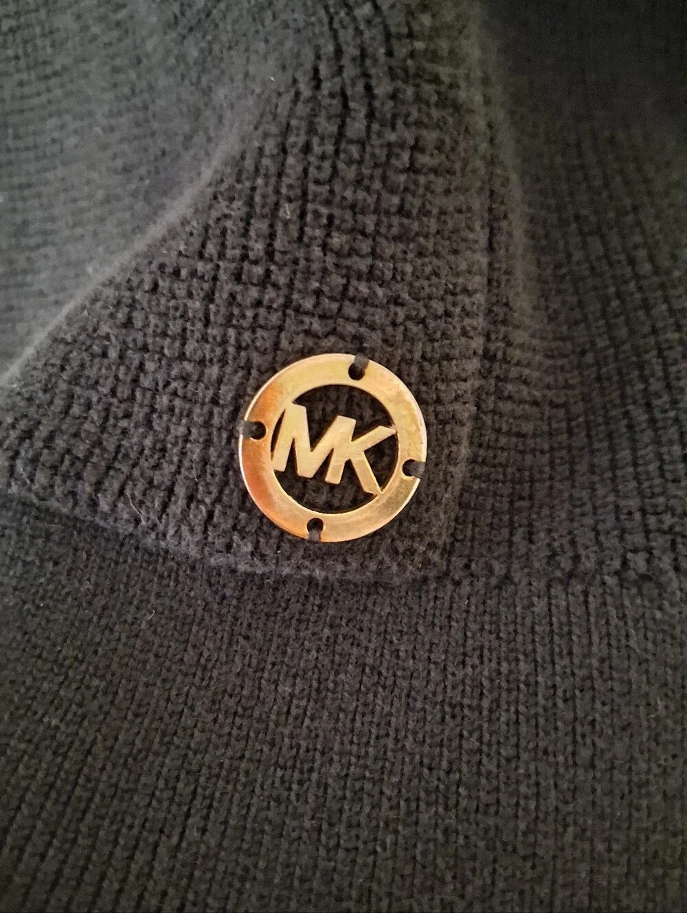 Michael Kors Women's Black Crewneck Hooded Sweater